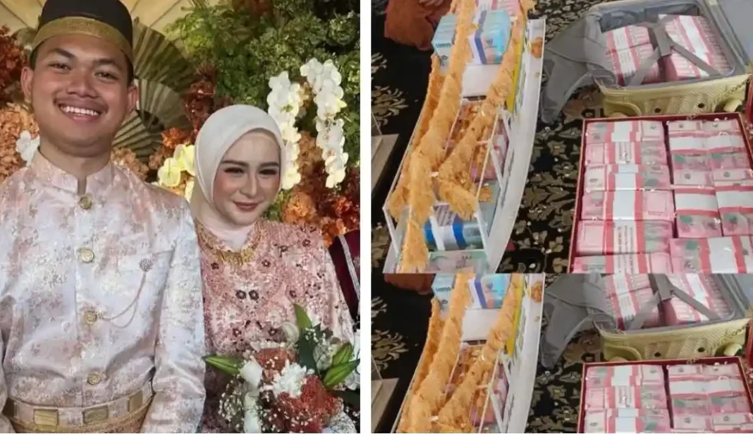 Uang panai yang disebut mencapai Rp2 miliar dalam lamaran Putri dan Alif viral di media sosial