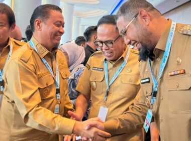 Wakil Bupati Bone Andi Akmal Pasluddin menghadiri Rakornas TPAKD 2026 bersama Presiden Prabowo Subianto untuk mendorong perluasan akses keuangan dan pembiayaan bagi UMKM