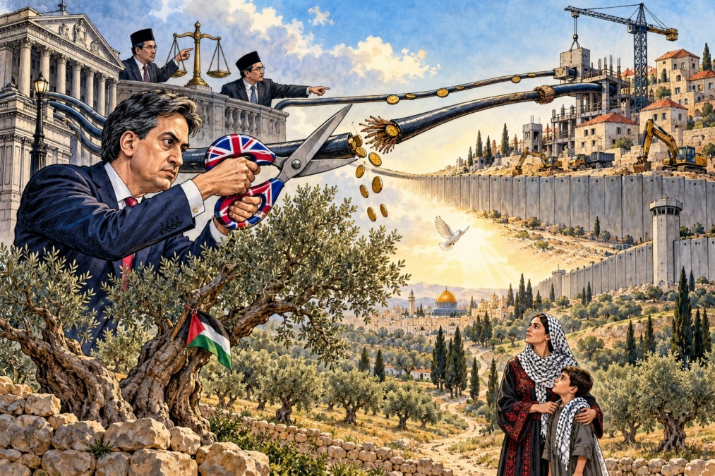 Rencana sanksi Inggris terhadap permukiman ilegal Israel diharapkan melindungi rakyat Palestina dan memperjuangkan kedaulatannya. (Ilustrasi ChatGPT).
