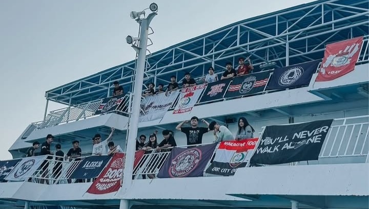 Suporter PSM Makassar menuju Yogyakarta untuk mendukung laga melawan PSS Sleman