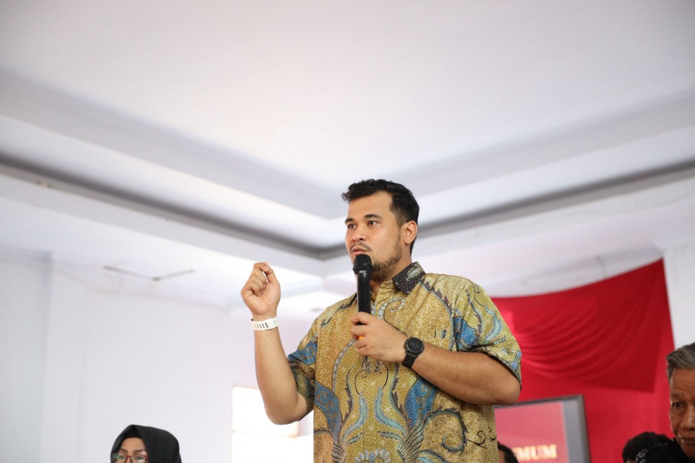 Andi Amar menyampaikan ajakan pencegahan narkoba dan judi online kepada mahasiswa UNCAPI Bone