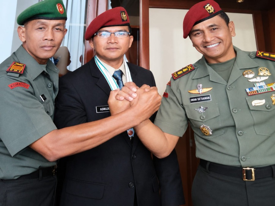 Pangkostrad Letjen TNI Iwan Setiawan saat masih berpangkat Letnan Kolonel