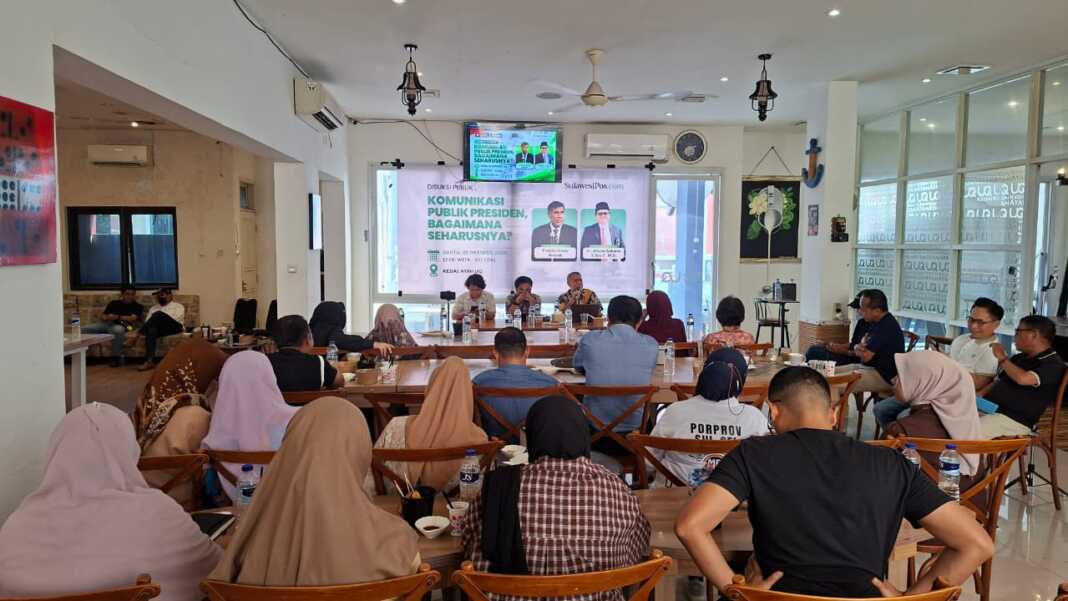 Pakar politik Unhas menegaskan Presiden Prabowo perlu mempersiapkan komunikasi dengan baik agar tidak asal berbicara. Foto: Tari/SPos.